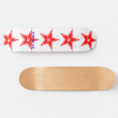 Inimikal sowjetischer Star Skateboard (Horizontal)