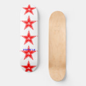 Inimikal sowjetischer Star Skateboard (Vorderseite)