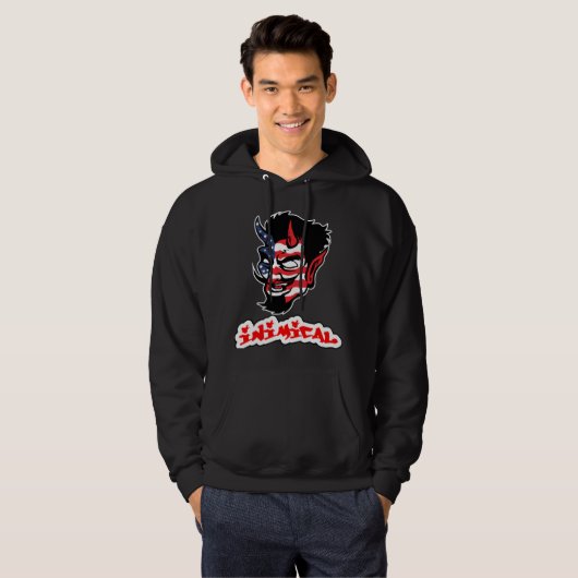 Inimikant American Devil Hoodie (Vorne ganz)