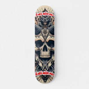Inimikcal Viking Skull Skateboard