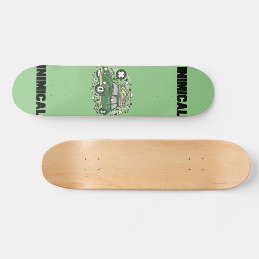 Inimitable Hippy Camp Tour Skateboard (Horizontal)