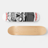 Inimitieren Sie Big Skull Skateboard Deck (Horizontal)