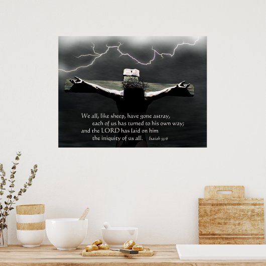 Iniquität Poster (Küche)