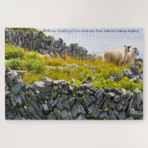 Inisheer Aran Islands Galway Irland. Jigsaw Puzzl Puzzle