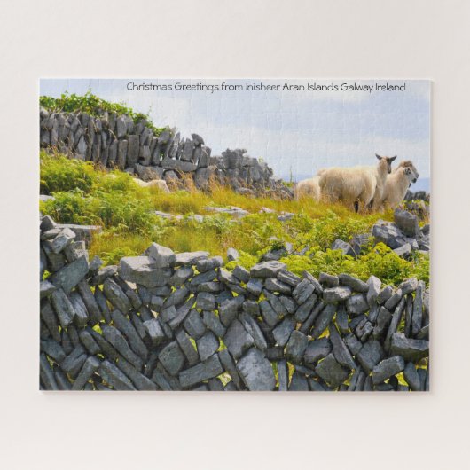 Inisheer Aran Islands Galway Irland. Jigsaw Puzzl Puzzle (Horizontal)