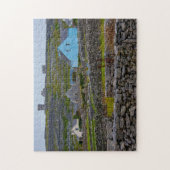 Inisheer Stone Walls Galway Irland. Puzzle (Vertikal)