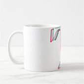 Initial 3d-ähnliche T-Tasse Kaffeetasse (Links)