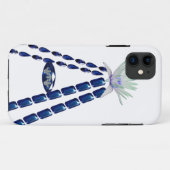 Initial A Case-Mate iPhone Hülle (Rückseite (Horizontal))