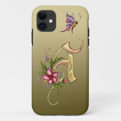 Initial A Case-Mate Tough Apple iPhone 11 Fall Hülle (Rückseite)
