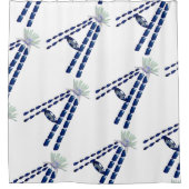 Initial A Duschvorhang (Vorderseite)