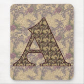 Initial A Elegant Mousepad (Vorne)