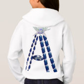 Initial A Hoodie (Rückseite)