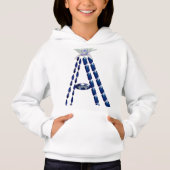 Initial A Hoodie (Vorderseite)