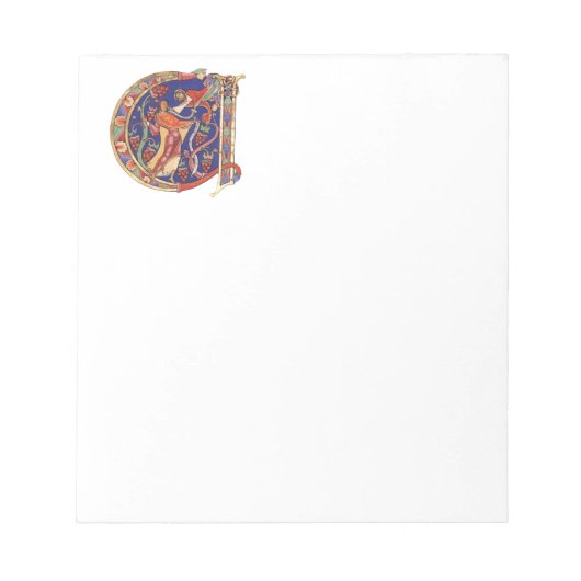 Initial A Notizblock (Vorderseite)