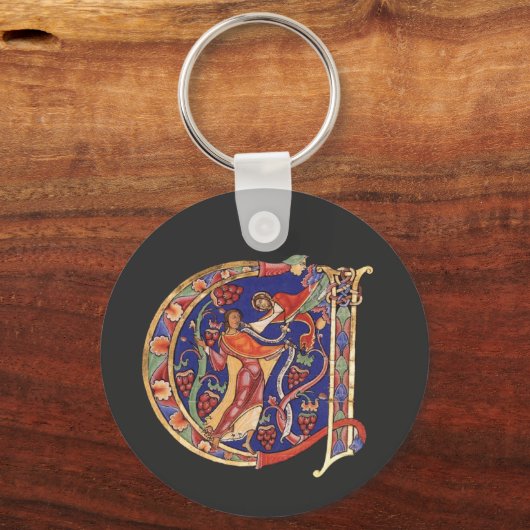 Initial A Schlüsselanhänger (Vorderseite)