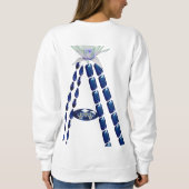 Initial A Sweatshirt (Rückseite)