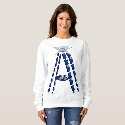 Initial A Sweatshirt (Vorne ganz)