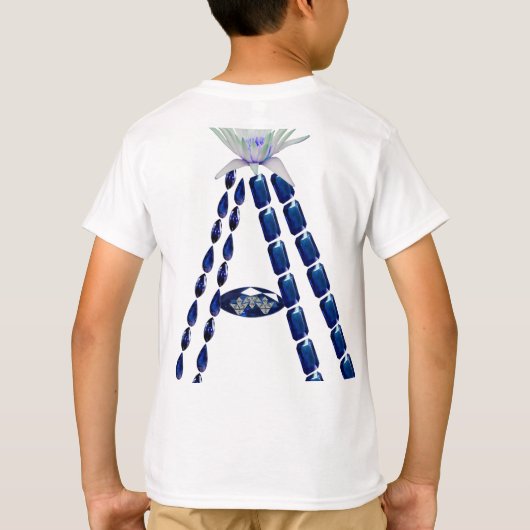 Initial A T-Shirt (Rückseite)
