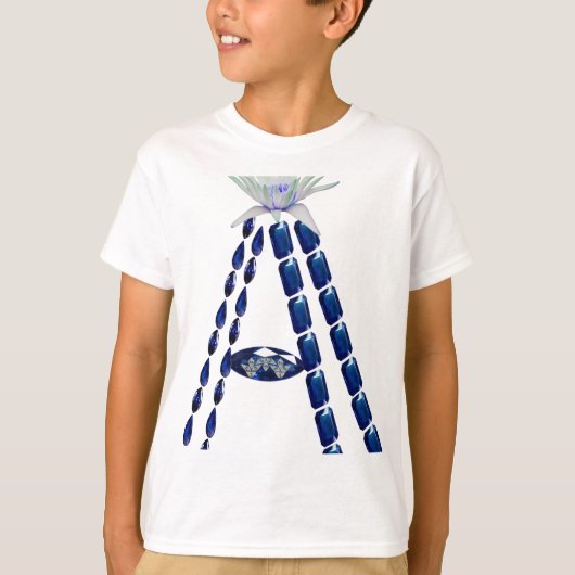 Initial A T-Shirt (Vorderseite)