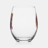 Initial A Weinglas Ohne Stiel (Rechts)