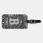 Initial ändern, Name hinzufügen (löschen), Autotei Gepäckanhänger (Vorderseite horizontal)