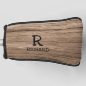 Initial ändern, Name hinzufügen (löschen), Holzwan Golf Headcover (Vorderseite)