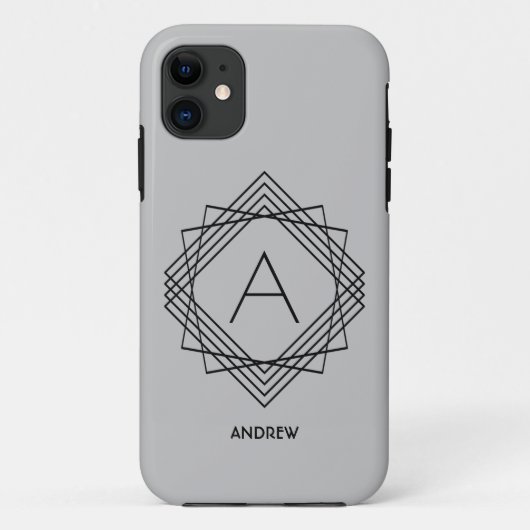 Initial ändern, Name hinzufügen (löschen), Klassis Case-Mate iPhone Hülle (Rückseite)