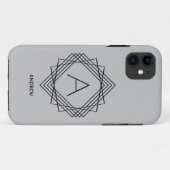 Initial ändern, Name hinzufügen (löschen), Klassis Case-Mate iPhone Hülle (Rückseite (Horizontal))