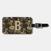 Initial ändern, Name hinzufügen (löschen), Laufzei Gepäckanhänger (Vorderseite horizontal)