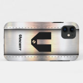 Initial ändern, Name hinzufügen (löschen), Metalls Case-Mate iPhone Hülle (Rückseite (Horizontal))