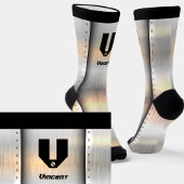 Initial ändern, Name hinzufügen (löschen), Metalls Socken