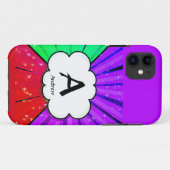 Initial ändern, Name hinzufügen (löschen), Pop Art Case-Mate iPhone Hülle (Rückseite (Horizontal))
