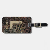 Initial ändern, Name hinzufügen (löschen), Ruhestä Gepäckanhänger (Vorderseite horizontal)