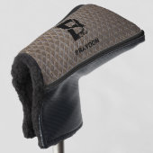 Initial ändern, Name hinzufügen (löschen), Schachb Golf Headcover (3/4 Vorderseite)