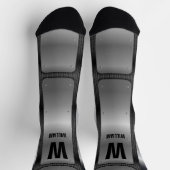 Initial ändern, Name hinzufügen (löschen), Silver Socken (Oben)