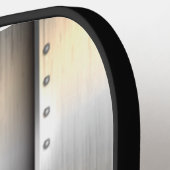 Initial ändern, Name hinzufügen, Metallstreifen mi Pickleball Schläger (Linke Seite)