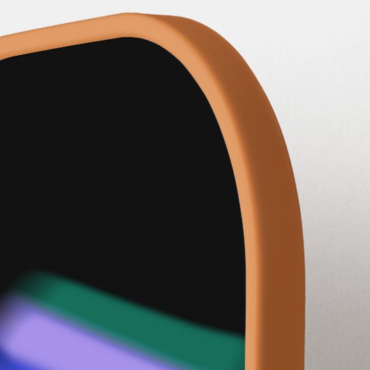 Initial ändern, Name hinzufügen, weiche Blues schw Pickleball Schläger (Linke Seite)