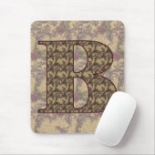 Initial-B-Elegant Mousepad (Mit Mouse)