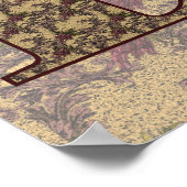 Initial-B-Elegant Poster (Ecke)