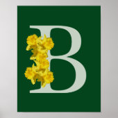 Initial-B-Poster Poster (Vorne)
