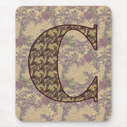 Initial-C-Elegant Mousepad (Vorne)