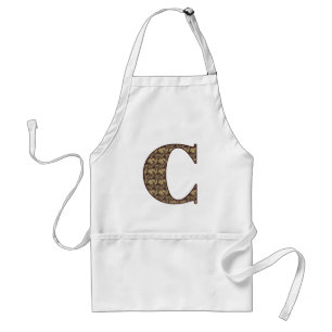 Initial-C-Elegant Schürze