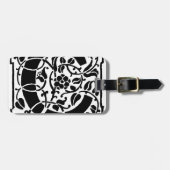 Initial C Monogramm. Maßgeschneidertes Muster für  Gepäckanhänger (Vorderseite horizontal)