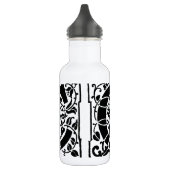 Initial C Monogramm. Maßgeschneidertes Muster für Trinkflasche (Links)