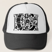 Initial C Monogramm. Maßgeschneidertes Muster für  Truckerkappe (Vorderseite)