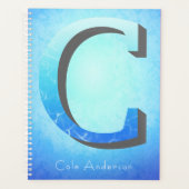 Initial C und Monogramm Planer (Vorderseite)