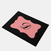 Initial Custom Fußmatte (Schrägansicht)