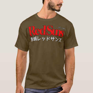 Initial D Akagi RedSuns Logo T-Shirt
