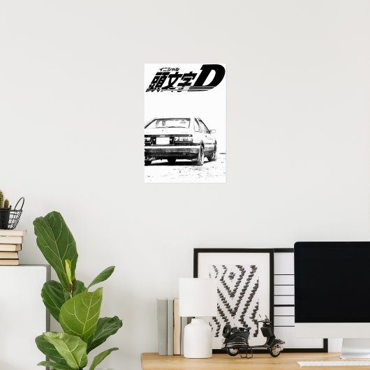 Initial D Cover Scene Poster (Heimbüro)