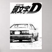 Initial D Cover Scene Poster (Vorne)
